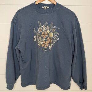 Vintage Vans Womens Emproidered Sweatshirt